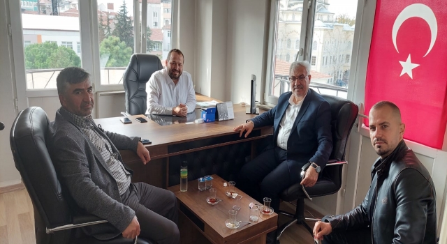 ÇETİNTAŞ, AKARSU BİRLİK MİNİBÜSÇÜLER KOOPERATİFİNİ ZİYARET ETTİ