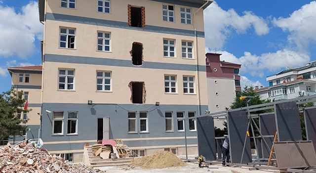 MÜJGAN-SERKAN KARAGÖZ ORTAOKULU YENİ DÖNEMDE HİZMETE GİRECEK