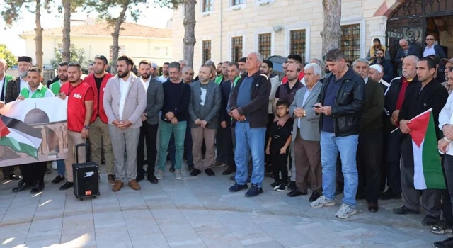İHH TEKİRDAĞ ÇERKEZKÖY TEMSİLCİSİ ERCAN BULDUK ''İSRAİL'İN BAŞLATTIĞI BU ATEŞ KENDİSİNİ YAKACAK BİR ATEŞTİR”