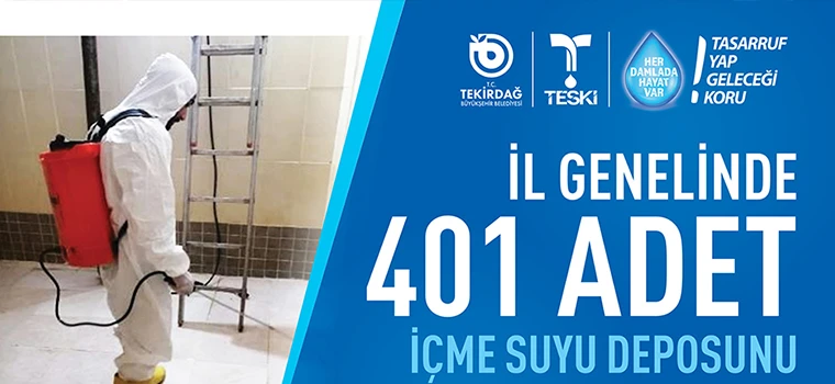 401 ADET DEPO TEMİZLENDİ