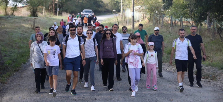 KAPAKLI BELEDİYESİ, DOĞA YÜRÜYÜŞÜ DÜZENLEDİ