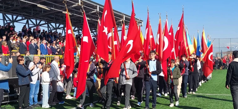 ÇERKEZKÖY'DE CUMHURİYET BAYRAMI VE KURTULUŞ COŞKUSU YAŞANDI