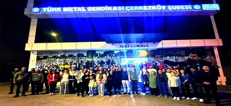 TMS ÇERKEZKÖY ŞUBESİ 130 KİŞİYİ BODRUMA GÖNDERDİ