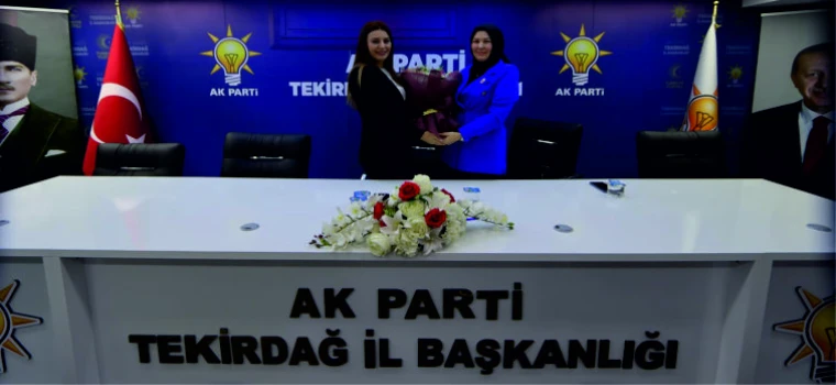 AK Parti Tekirdağ İl Kadın Kolları Başkanlığı Görevine Atanan Yeni Başkan İlk Kez Konuştu