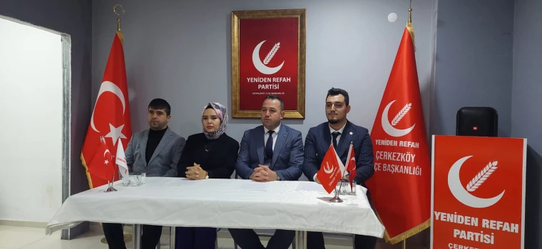 Atasever; “ Çerkezköy’de halkın taleplerine duyarlı olacağız,aydınlık bir geleceği birlikte inşa edeceğiz”