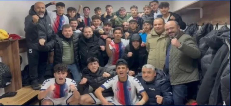 ÇERKEZKÖYSPOR U17 TAKIMI KAPAKLI SİTESPOR U17 TAKIMINA GOL YAĞDIRDI 12-0