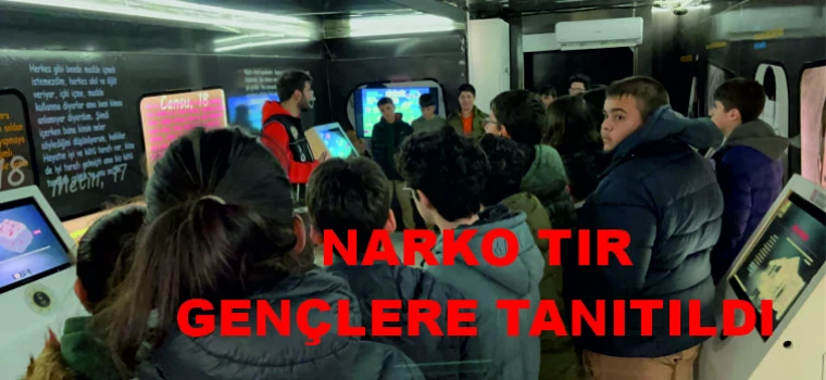 NARKO TIR ÇERKEZKÖY'E GELDİ