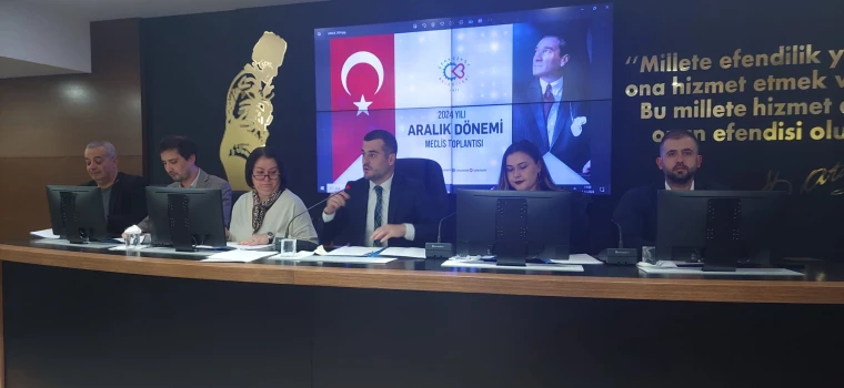 ÇERKEZKÖY BELEDİYE MECLİSİ 2024 YILI SON TOPLANTISINI BECERİK BAŞKANLIĞINDA YAPTI