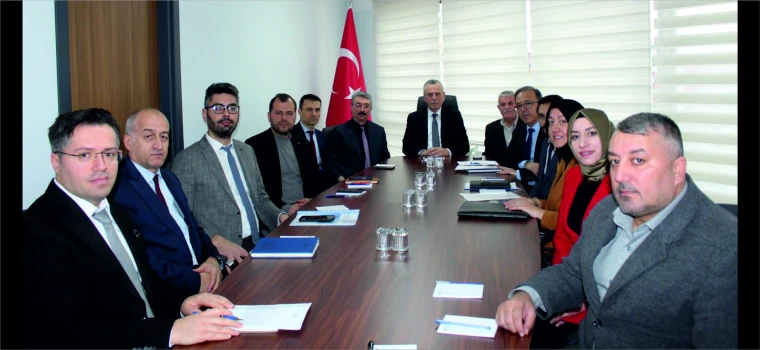 Kaymakam Günlü Başkanlığında İlçe Eylem Planı değerlendirme toplantısı yapıldı