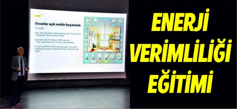 BÜYÜKŞEHİR’DEN ENERJİ VERİMLİLİĞİ EĞİTİMİ