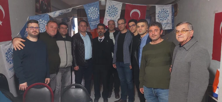 Memleket Partisi Çerkezköy İlçe Başkanı Taner Ağan Oldu