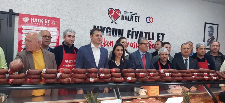 HALK ET 2 SATIŞ NOKTASINI TÖRENLE HİZMETE AÇTI