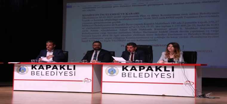 BELEDİYE MECLİSİ MAYIS AYI TOPLANTILARI TAMAMLANDI