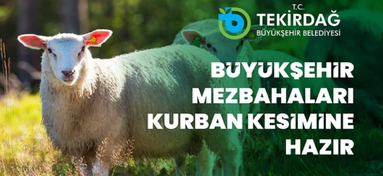 BÜYÜKŞEHİR MEZBAHALARI, KURBAN KESİMLERİNE HAZIR