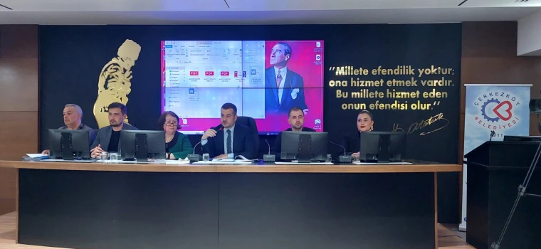 ÇERKEZKÖY BELEDİYESİ MAYIS AYI MECLİS TOPLANTILARI TAMAMLANDI
