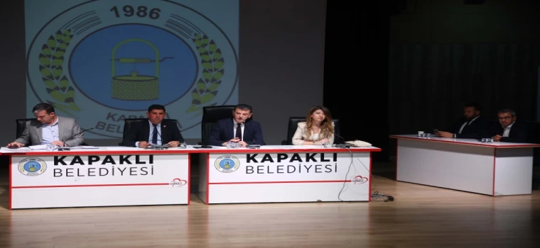 KAPAKLI BELEDİYE MECLİSİ MAYIS AYI İLK OTURUMUNU YAPTI