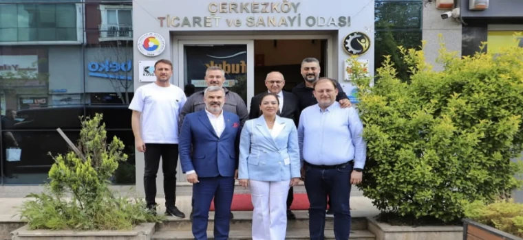 TEKİRDAĞ BÜYÜKŞEHİR BELEDİYE BAŞKANI YÜCEER’DEN ÇTSO’YA ZİYARET