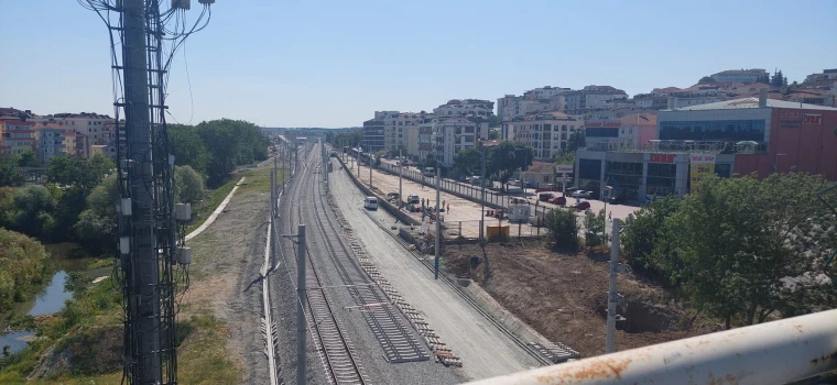 ÇERKEZKÖY'DE TREN SEFERLERİ BİR HAFTA HİZMET VERMEYECEK