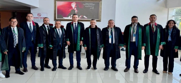 TEKİRDAĞ BAROSU’NDAN ÜMİT ÖZDAĞ DURUŞMASINA KATILIM