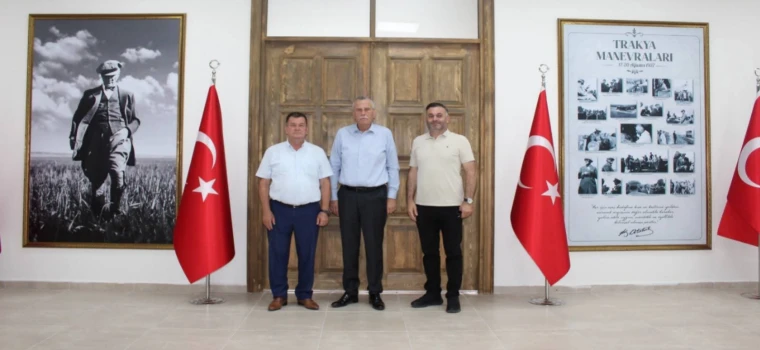 AS VE ZÜMBÜL’DEN KAYMAKAM GÜNLÜ’YE HAYIRLI OLSUN ZİYARETİ