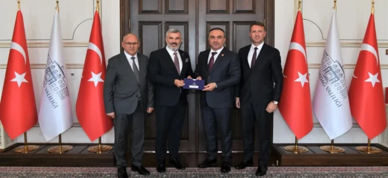 ÇTSO BAŞKANI AHMET ÇETİN, VALİ SOYTÜRK’Ü ÇEF’E DAVET ETTİ