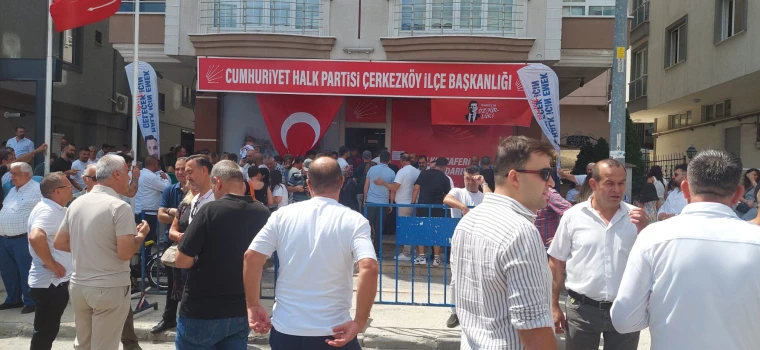 CHP Çerkezköy İlçe Kongresi 14 Eylül’de yapılacak