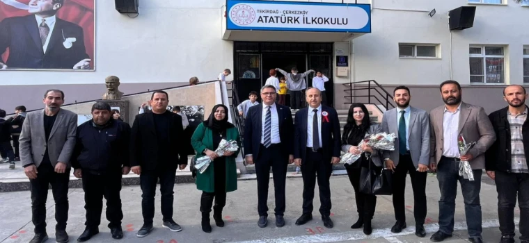 AK PARTİ, CHP VE MHP’DEN ÖĞRETMENLERE ZİYARET