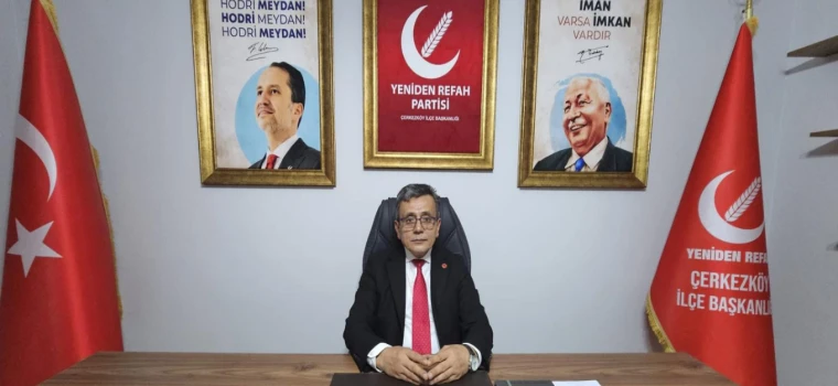 YRP İLÇE BAŞKANI RAFET OKAY, “İLÇEMİZE ÖĞRETMEN EVİ ERTELENEMEZ BİR ZORUNLULUK”