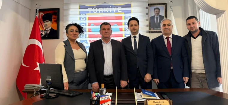 ÇERKEZKÖY VERGİ DAİRESİ MÜDÜRÜ TOPÇUOĞLU’NDAN AS’A ZİYARET