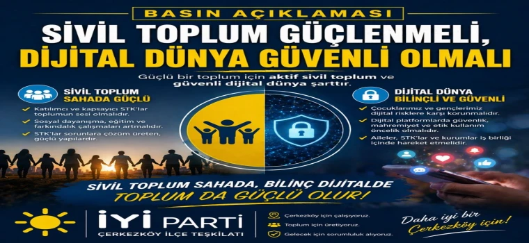 ÇERKEZKÖY’DE DİJİTAL GÜVENLİK VURGUSU