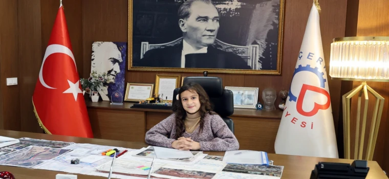 MİNİK BAŞKAN YAĞMUR’DAN ANLAMLI SORU