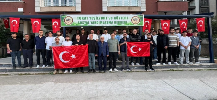 TOKAT YEŞİLYURT VE KÖYLERİ DERNEĞİ’NDEN ŞEHİT POLİSLER İÇİN ANLAMLI DESTEK