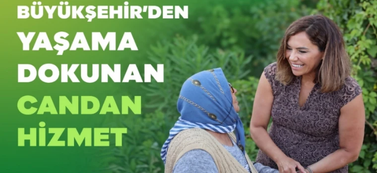 BÜYÜKŞEHİR'DEN EVDE KİŞİSEL BAKIM HİZMETİNE YOĞUN İLGİ