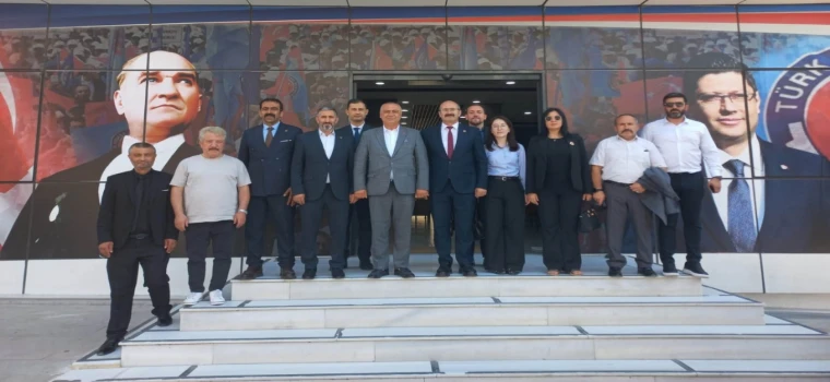 MHP HEYETİNDEN TÜRK METAL SENDİKASI ÇERKEZKÖY ŞUBESİ'NE ZİYARET