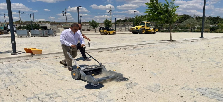 MİLLET BAHÇESİ OTOPARKI YENİ YÜZÜYLE HİZMETE AÇILDI