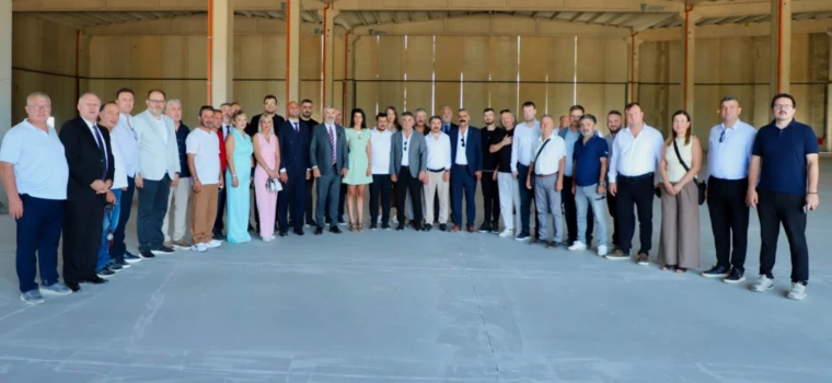 ÇERKEZKÖY TSO HEYETİ, BULGARİSTAN FİLİBE KENTİNDEKİ TRAKYA TİCARET VE LOJİSTİK MERKEZİ’Nİ YERİNDE İNCELEDİ