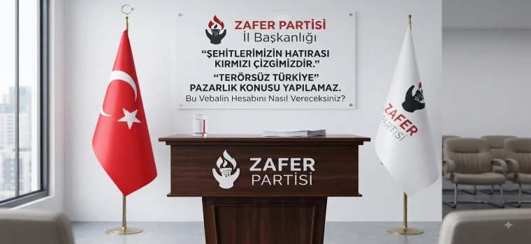 ZAFER PARTİSİ’NDEN “TERÖRSÜZ TÜRKİYE” SÜRECİNE SERT TEPKİ