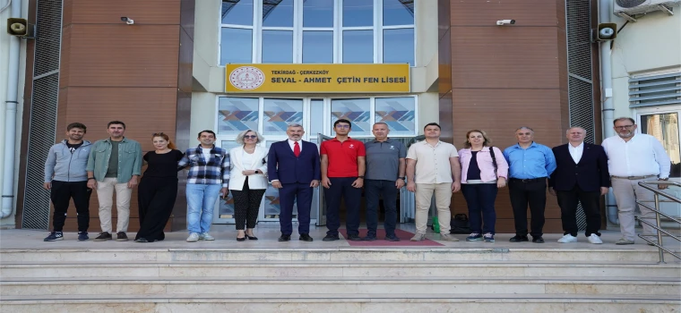 Ahmet Çetin’den Fen Lisesi öğrencilerine başarı mesajı