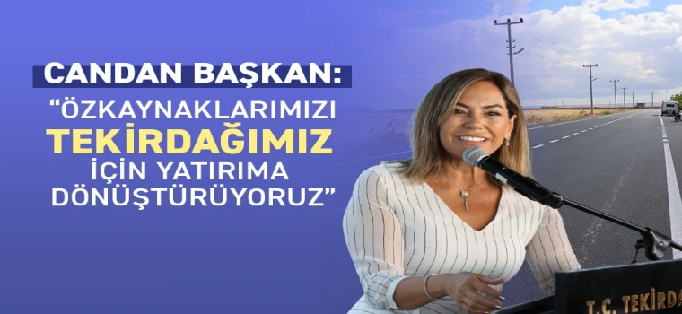 Büyükşehir’den Muratlı’ya 10 kilometrelik yol yatırımı