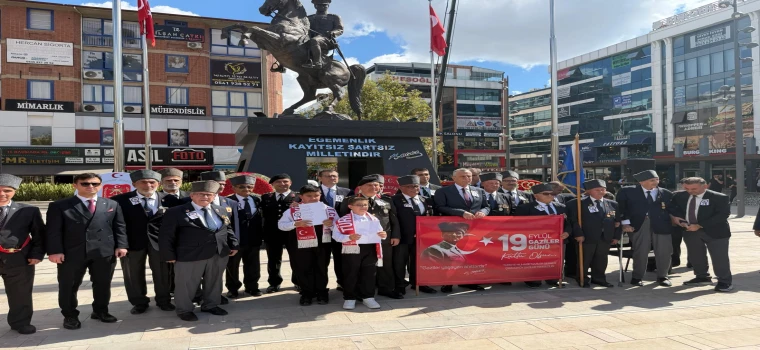 Çerkezköy’de Gaziler Günü törenle kutlandı