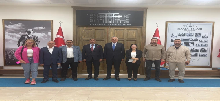 CHP’den Çerkezköy’de ziyaret trafiği