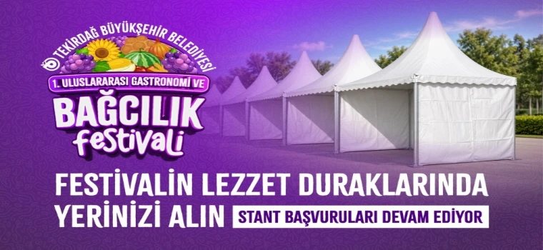 Stant başvuruları sürüyor
