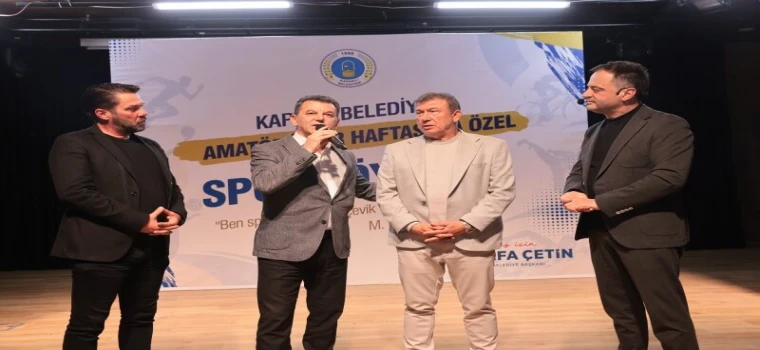Kapaklı’da futbol dolu söyleşi
