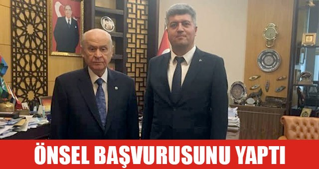 KORAY ÖNSEL BAŞVURUSUNU YAPTI