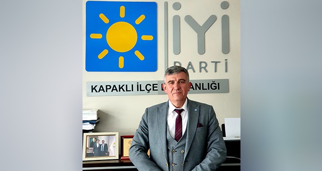 İYİ PARTİ İLÇE BAŞKANI ÇETİN’DE EĞİTİM ÖĞRETİM YILI MESAJI