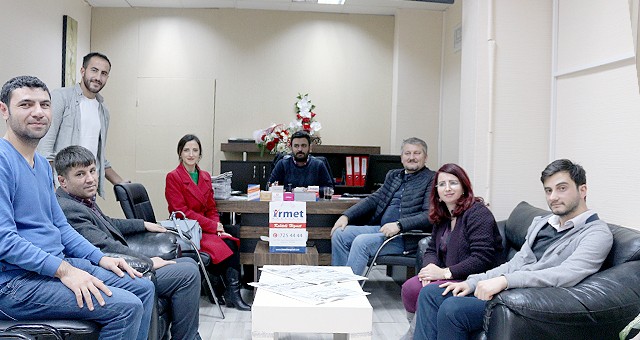 İRMET HOSPİTAL GAZETECİLERİ UNUTMADI