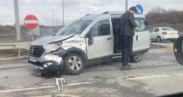 ÇERKEZKÖY’DE TRAFİK KAZASI