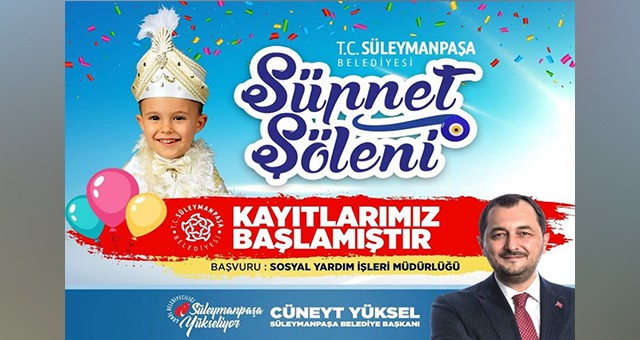 SÜNNET ŞENLİĞİ DÜZENLENECEK