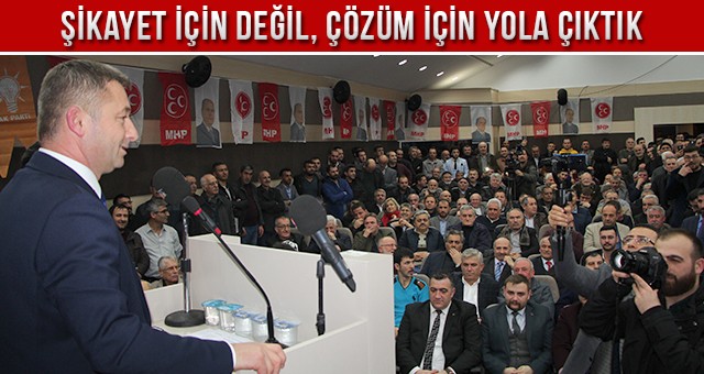 CUMHURBAŞKANI ERDOĞAN: “ÇERKEZKÖY’Ü SÜLEYMAN KOZUVA GİBİ İŞİN EHLİ BİRİNE EMANET EDİYORUZ”