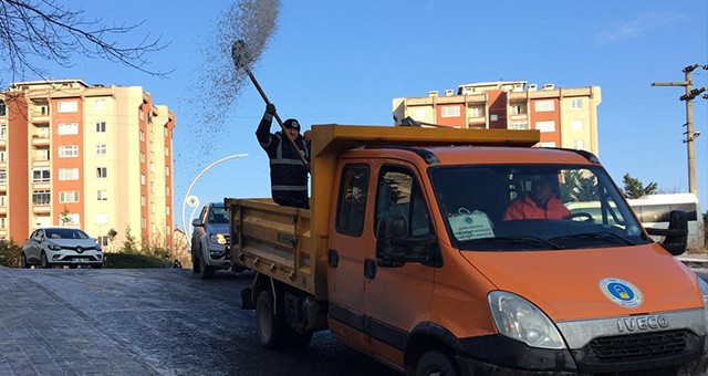 TUZLAMA ÇALIŞMALARI SÜRÜYOR